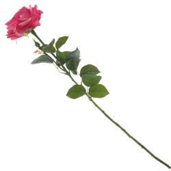 GAEM Цветок искусственный "Роза" (Real Touch), L18 W16 H67 см