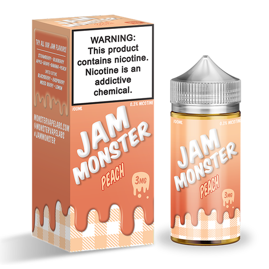 Жидкость Jam Monster (100 мл, 3 мг) Peach