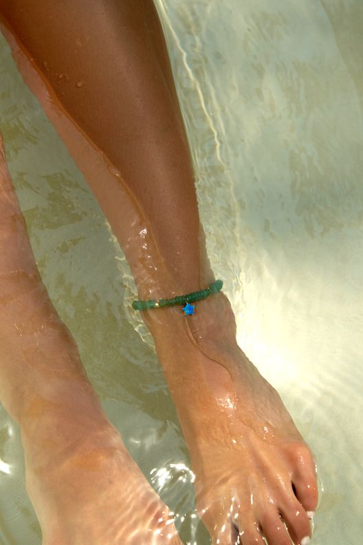 Анклет, зеленый / OPAL MAGIC