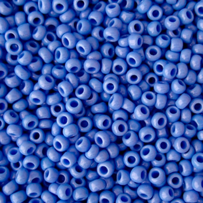 T139 Бисер TOHO круглый, размер 11/0, цвет Непрозрачный, барвинок, 5 грамм