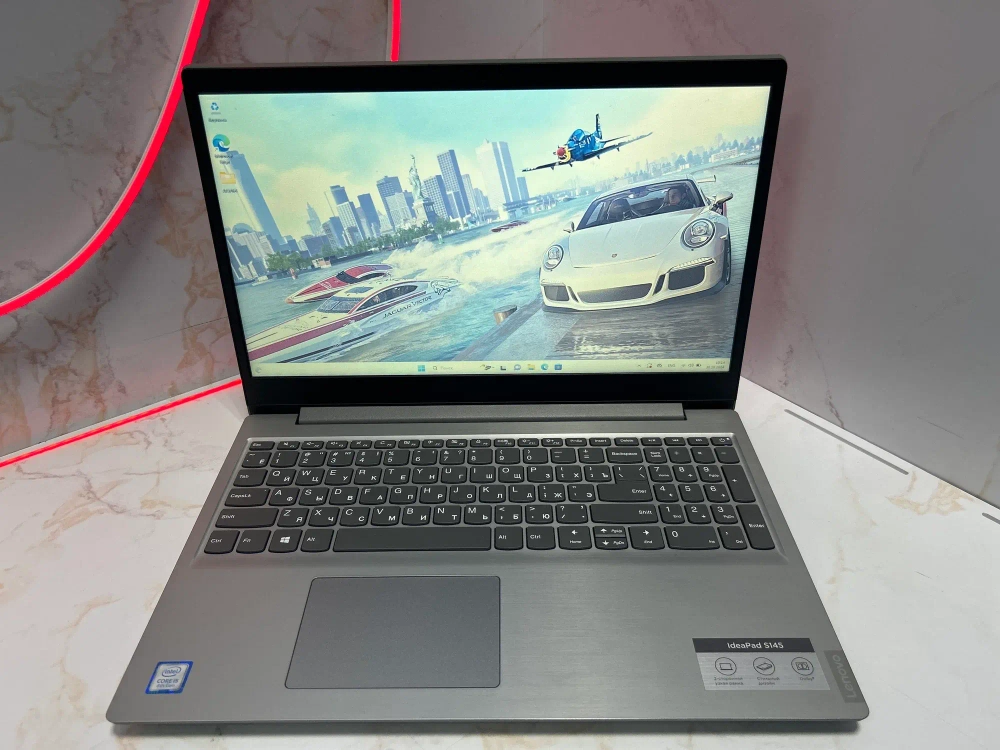 Ноутбук Lenovo S145-15IKB. Конфигурация: I5-8265U/8GB/256GB/Intel HD/DOS/HD