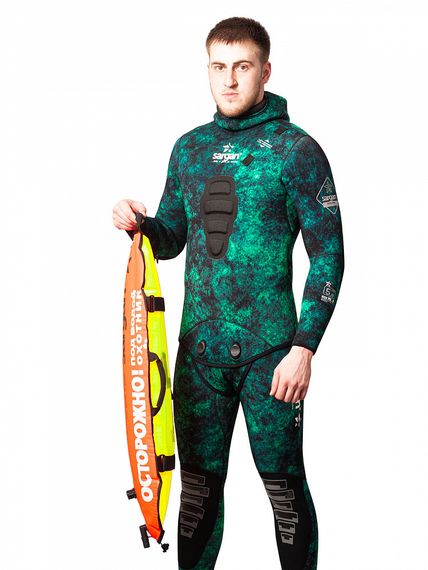 Буй Sargan Гладыш маркерно-трансп. с грузовым карманом оранжево-желтый