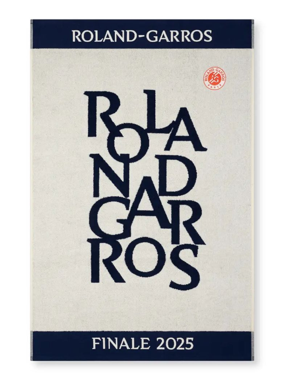 Полотенце теннисное Roland Garros Final 2025 Полотенце - экрю