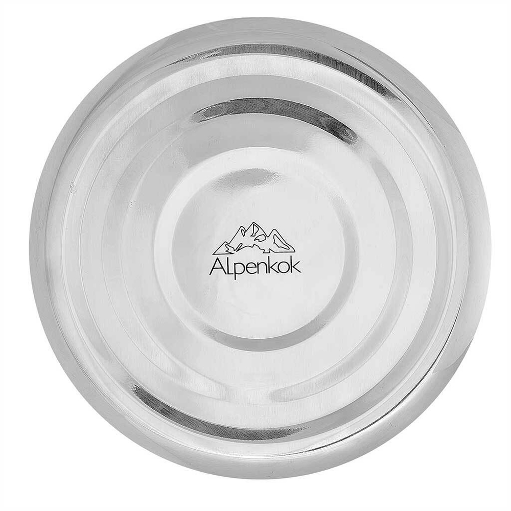 Чайник 3 л из нержавеющей стали со свистком, индукционное дно ALPENKOK AK-517