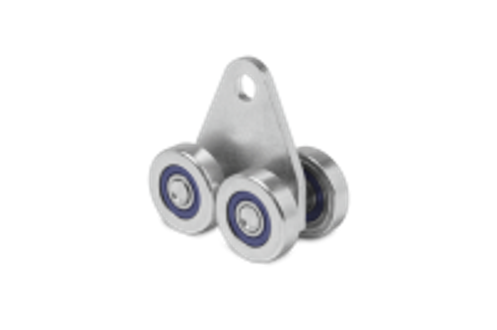 Тележка RC55 с отверстием закругленная Код: 213.RC55