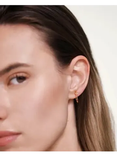 Серьги Libellule серебро 925 пробы покрытое золотом