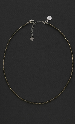 Чокер "Memo about Career" из пирита 33-38 см