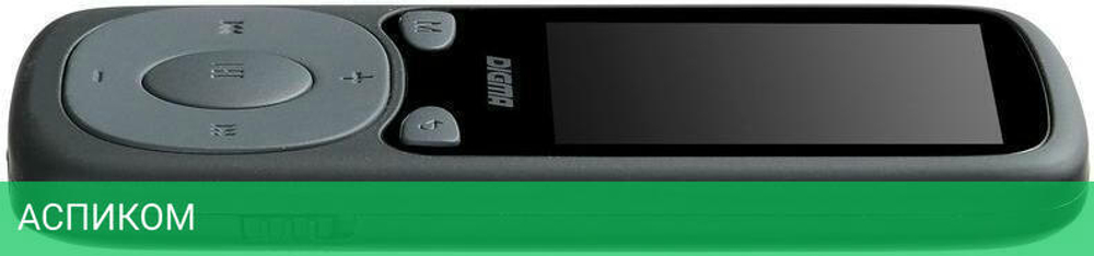 MP3-плеер Digma B4 8Gb черный (B4BK)