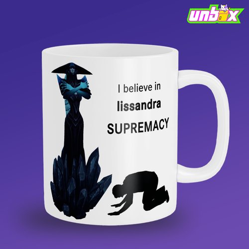 Кружка Lissandra supremacy Лиссандра Лига Легенд