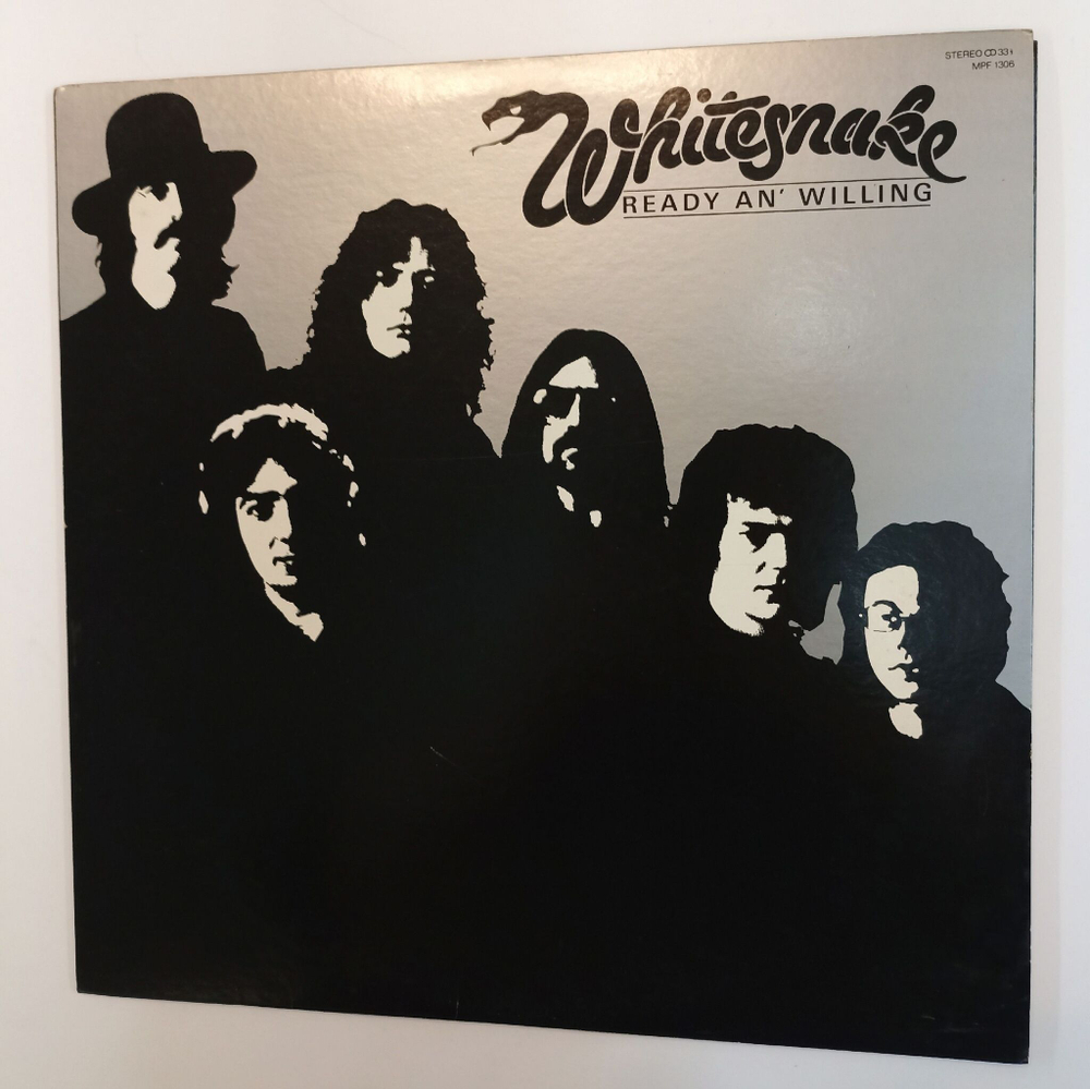Винтажная виниловая пластинка LP Whitesnake Ready An Willing (Japan 1980) (No Obi)