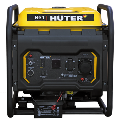 Инверторный генератор Huter DN12500iXA (электростартер)