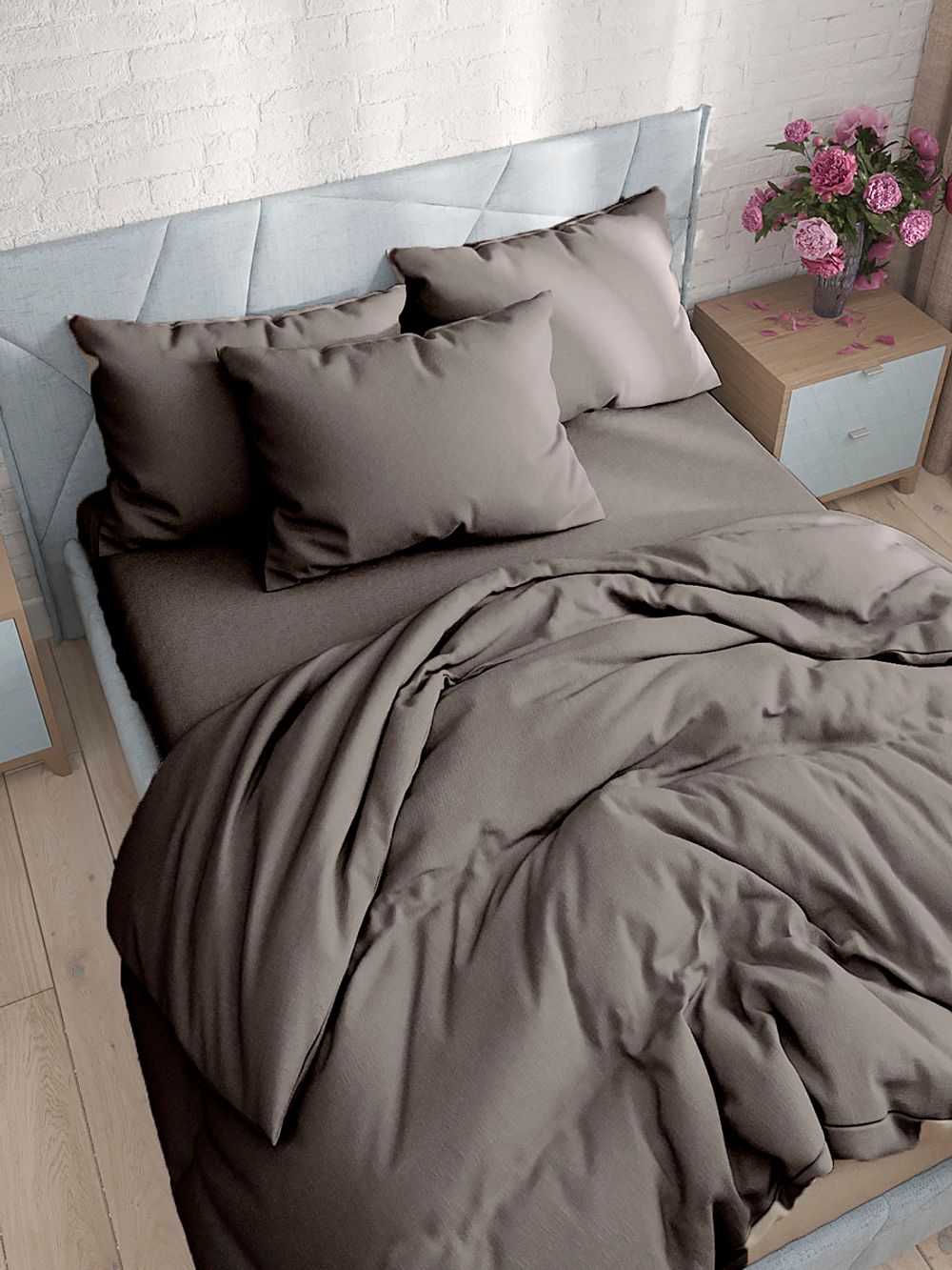 Комплект наволочек 2шт Milky Garden "Зола" 40х60 см