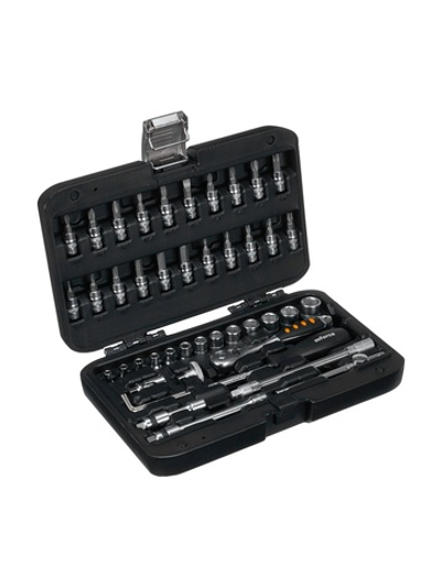 Набор инструментов Inforce 46 предметов 1/4 Inforce, Сталь Cr-V, Профессиональный, 06-07-11