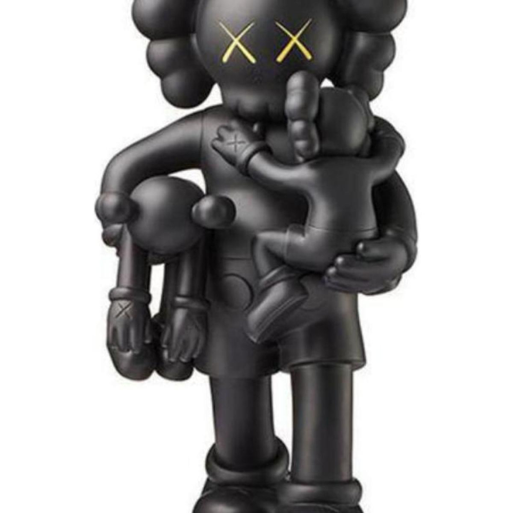 Дизайнерские игрушки KAWS KAWS Clean Slate Vinyl Figure Black, KW-CSVFBK