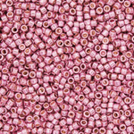 Японский бисер TOHO Treasure (№PF553), непрозрачный глянцевый с металлическим блеском