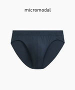 Мужские трусы слипы спорт Atlantic, 1 шт. в уп., микромодал, сине-зеленые, MP-1590