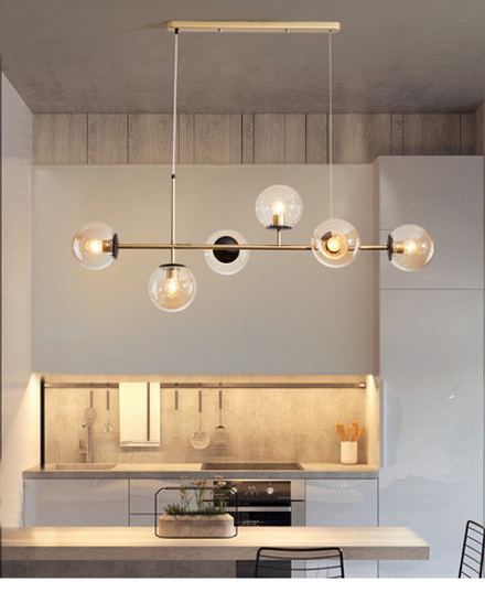 Pendant design lamp  (Black/Clear)Talnae