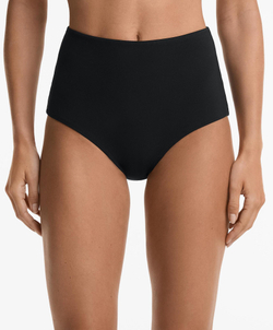 OYSHO Высокие плавки бикини с моделирующим эффектом, черный