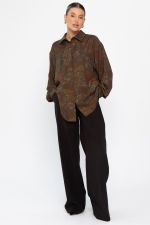 Блуза Тайна очарования (коричневая) Б14433-5М LT Collection