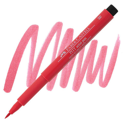 Faber-Castell Pitt Pen (B). 219 Deep Scarlet Red
