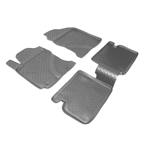 Ковры в салон Norplast/Unidec для Toyota Corolla в кузове E12 (2000-2007)Полиуретан, арт.NPL-Po-88-11