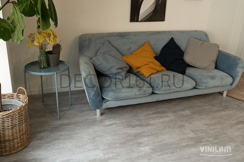 Виниловый ламинат VINILAM Цемент Светлый 71614