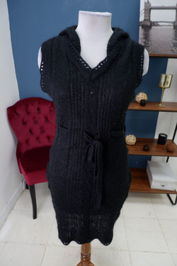 Платье-джемпер Claire.Dk с капюшоном 42 размер