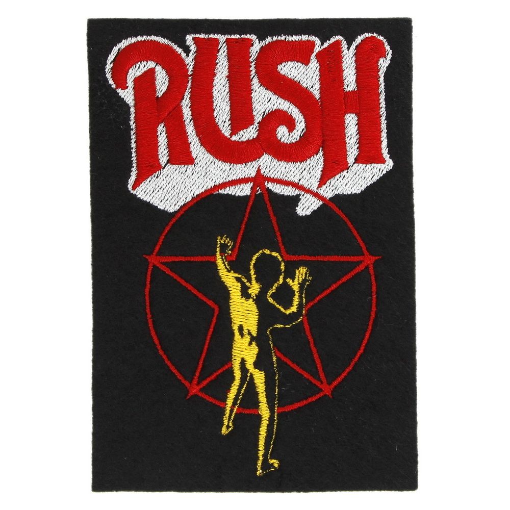 Нашивка с вышивкой группы Rush
