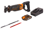 Сабельная пила аккумуляторная WORX WX500