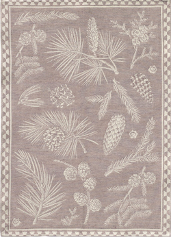 Полотенце кухонное FORESTA 50% Leitner 50x70 Сиреневый