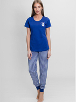 Домашний комплект с брюками и футболочкой (Размер: XL) (Цвет: черный)