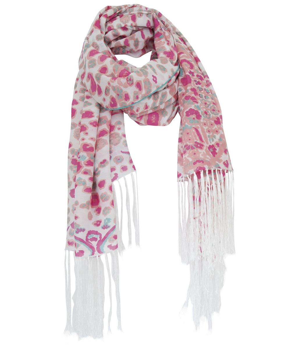 Шаль 110x180 Petrusse Pensees Blanches PENSEES_B