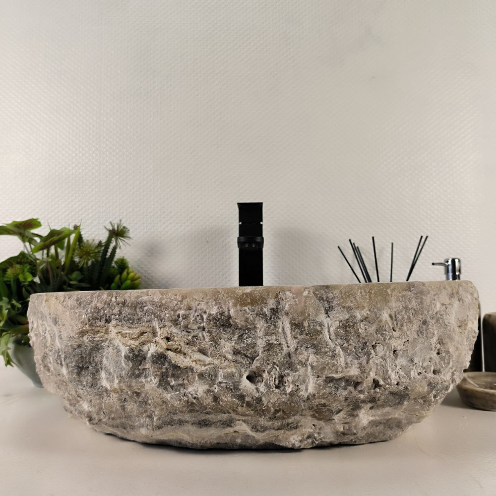 Раковина из оникса Erozy Grey EO-64597 53*42*16 0183