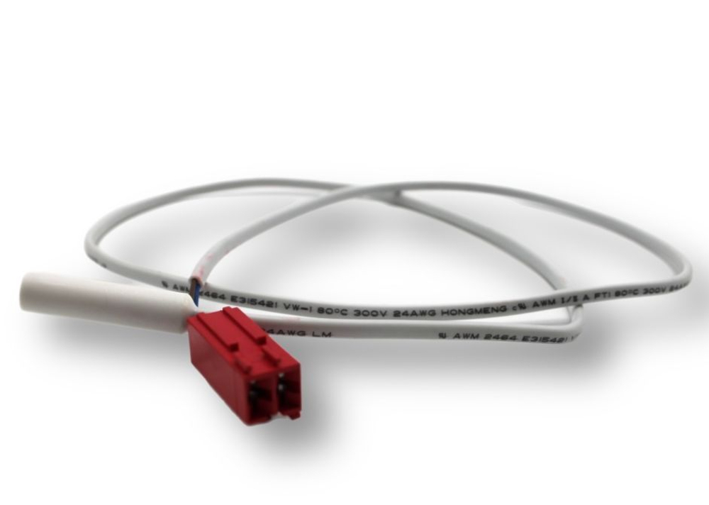 Датчик температуры холодильника Bosch 00619691 белый длинный с красным носиком