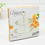 Фруктовница 2-х ярусная "Лилия" 02-2289