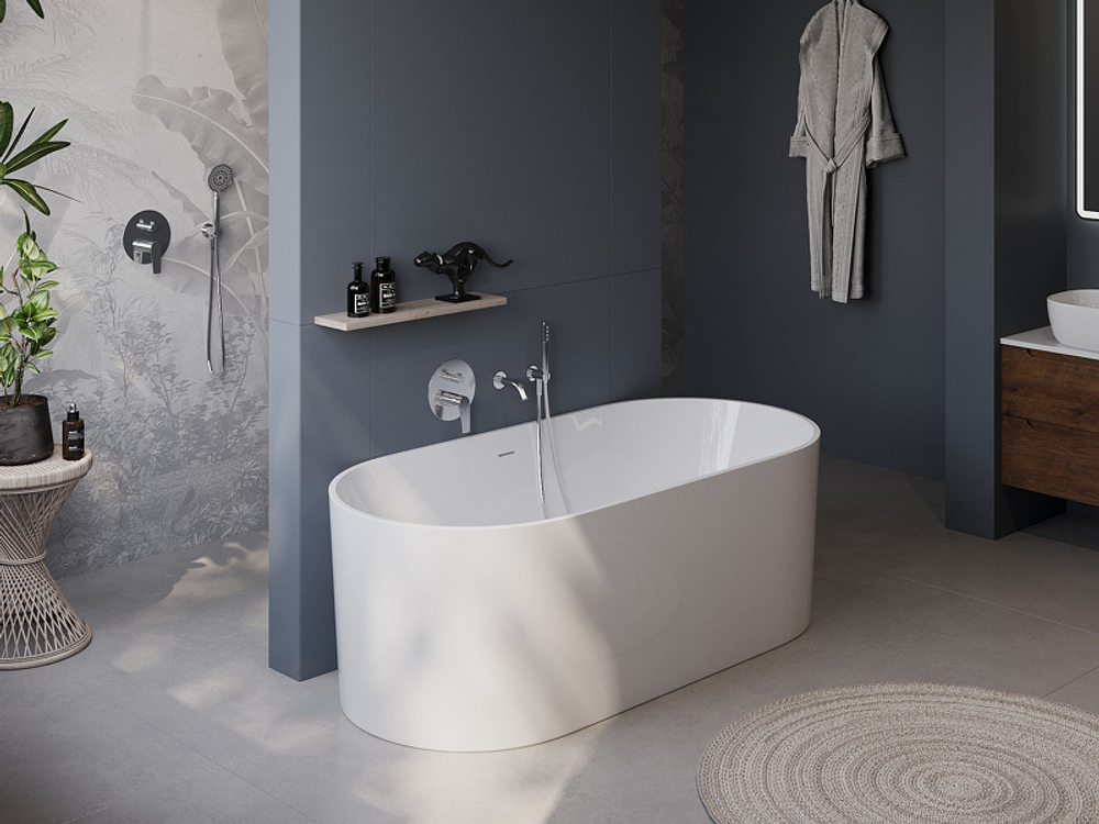 Акриловая ванна BelBagno 170x80 BB705-1700-800 без гидромассажа