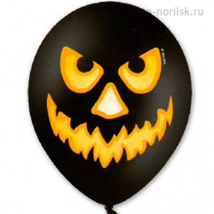 Шар Тыква - черный