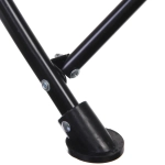 Кресло складное до 100 кг DC-7418, 55*50*72 см, цвет: чёрный, ТуристМастер