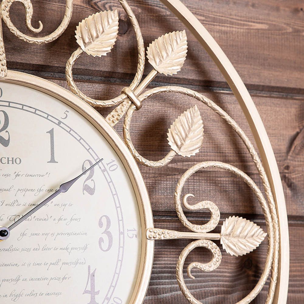 Часы настенные London Time малые Айвори