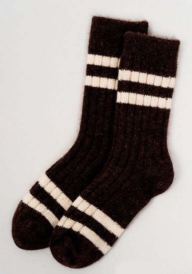 Носки из 100% монгольской шерсти премиум