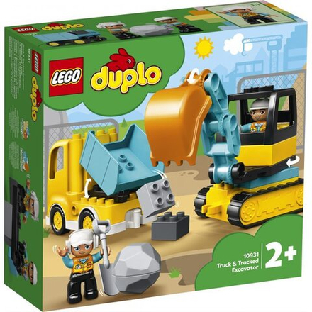 LEGO DUPLO 10931 Грузовик и гусеничный экскаватор
