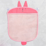 4513801 Сетка для хранения игрушек в ванной "Зайка", цвет розовый