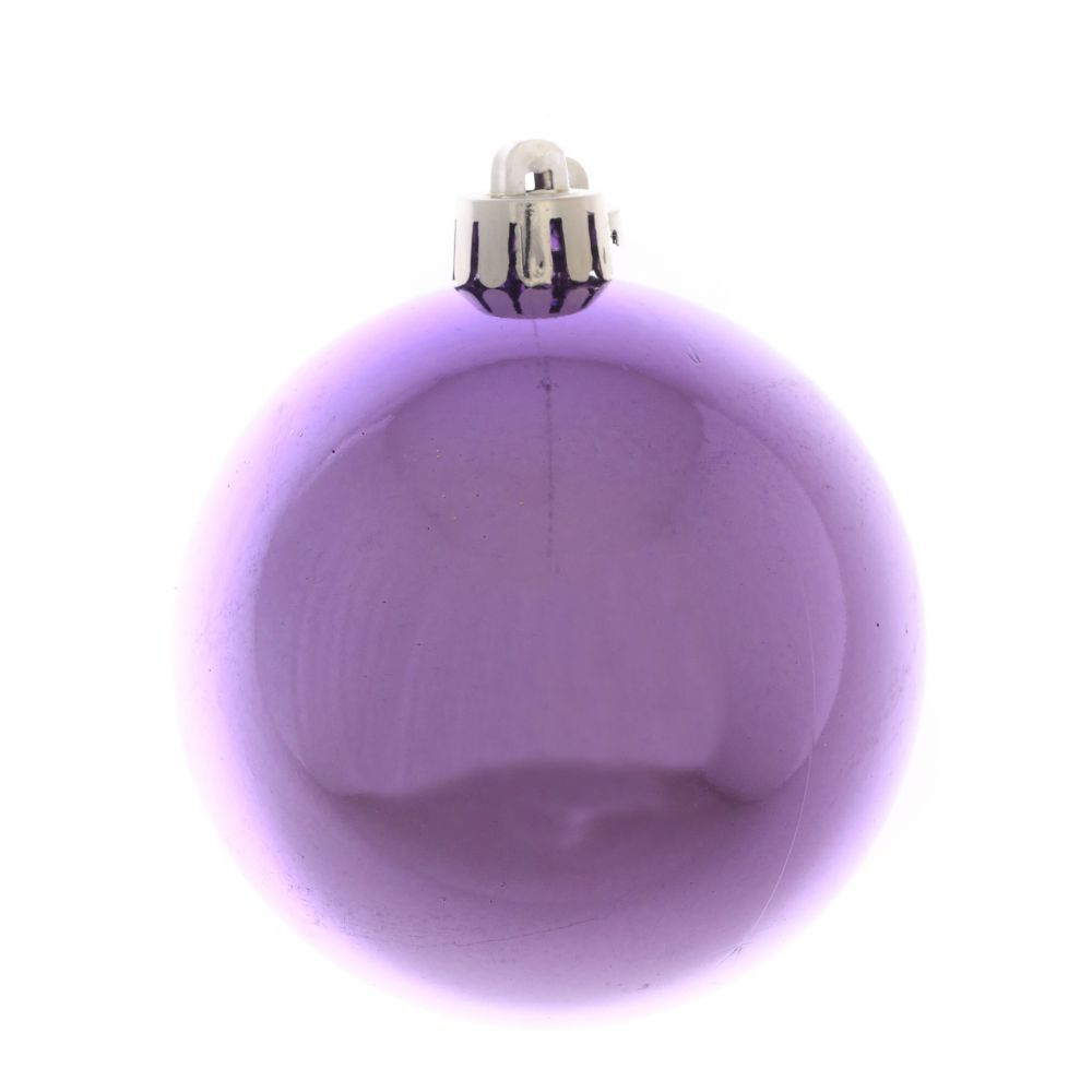 GAEM Набор из 5шт Украшение новогоднее Шар "Квинтет лиловый", D7 см