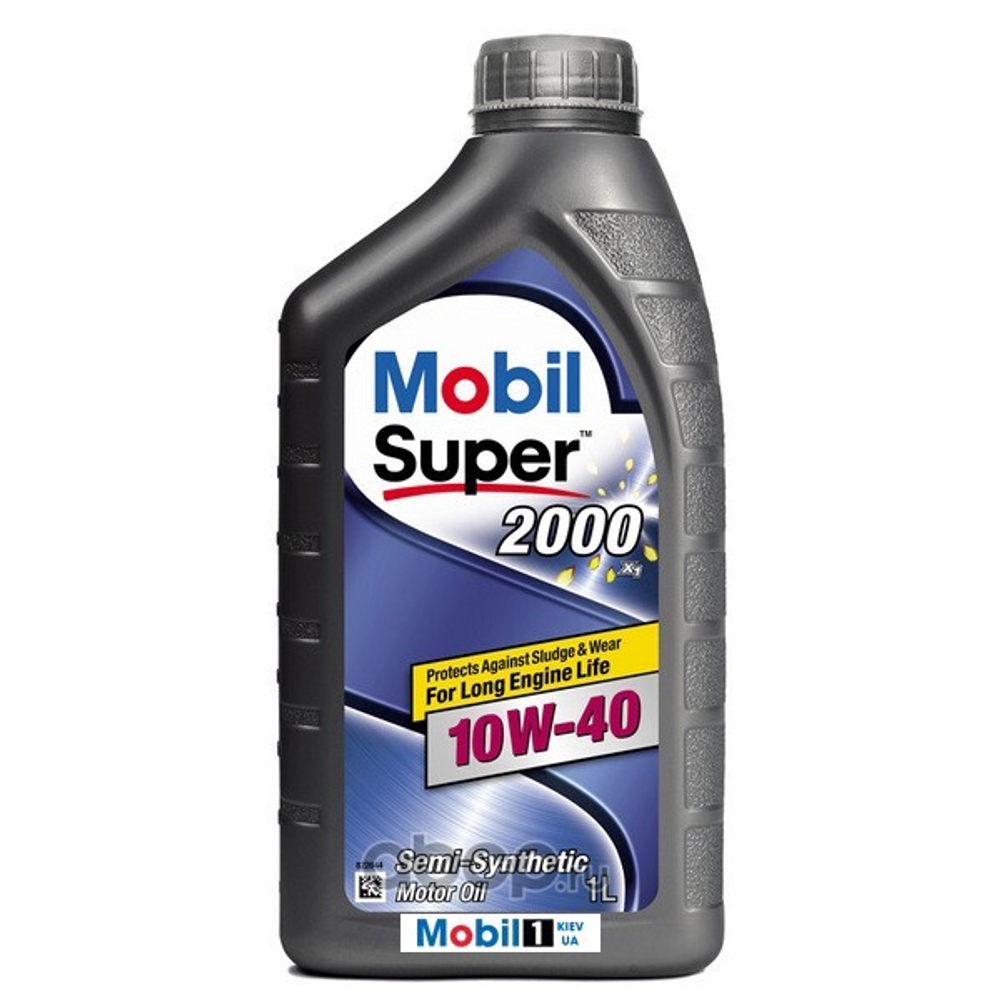 MOBIL SUPER 2000 X1 10W-40Масло моторное полусинт. 1 л