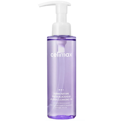 Гидрофильное масло от чёрных точек Celimax Derma Nature Fresh Blackhead Jojoba Cleansing Oil, 150 мл