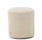 Пуф Kaeli Ø43х44 см со съемным чехлом из букле цвета экрю