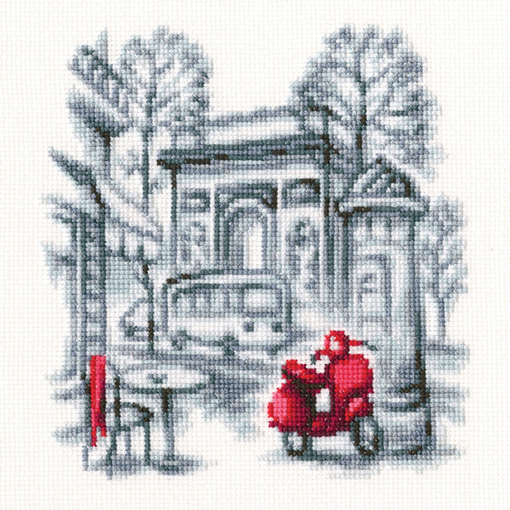 Коллекция:	Городской сюжет¶Название по-английски:	On the streets of Paris¶Название по-русски:	На ули