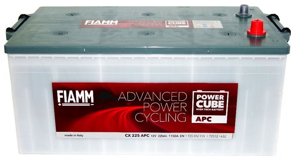 Fiamm Power Cube Advanced Power Cyclyng 6СТ- 225 аккумулятор