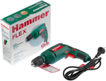 Дрель Hammer Flex DRL500C  500Вт 10мм БЗП 0-3200об/мин реверс