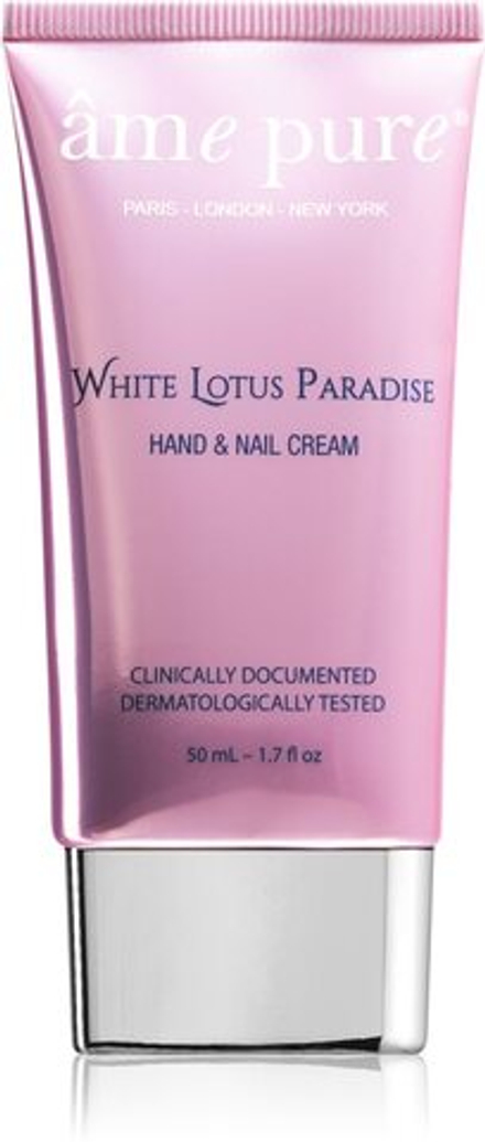 âme pure White Lotus Paradise - смягчающий крем для рук и ногтей /   50  ml  / GTIN 5060539990772